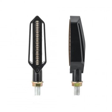 Dynamische motor richtingaanwijzers + remverlichting - 24 LEDs - 2 stuks