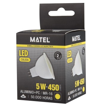 MR16 - Warm Wit - 450 Lumen - 5 Watt2
