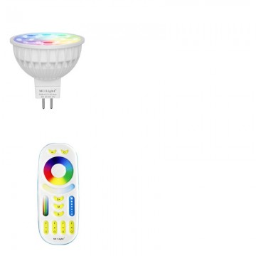 Beginners set - MR16- 1 wifi lamp - Kleur + DUAL WHITE