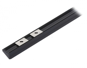 LED Profiel - 1 meter - 10mm - Aluminium - Gehoekt