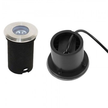 LED grondspot - 1W - 41mm - warm wit - inbouw