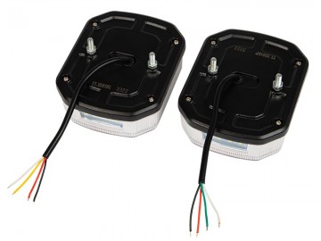 LED achterlichtcombinatie set - 12 / 24V - Dynamisch - Links + rechts