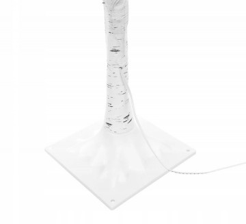 Kerstboom met LED - 90cm - 60 LEDs - Warm wit - Wit