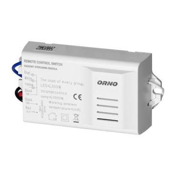 Draadloze schakelaar - 3 kanalen - 2 afstandsbedieningen - 1000W