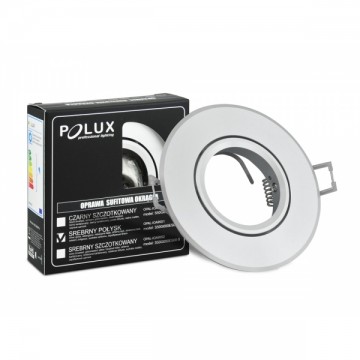 Inbouw spot - GU10 - aluminium - rond armatuur - Zilver/Zilver 95mm