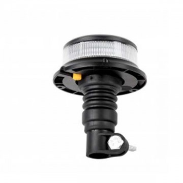 Oranje (witte Lens) dakzwaailicht / flitser - 18 LED - R10 / R65 - FLEX