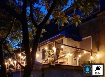 Led prikkabel - 20 lampen - 20 meter - Koppelbaar - Waterdicht - 220 Volt - Premium