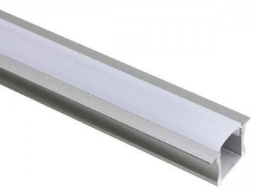 1 meter - 15mm inbouw - LED Profiel- aluminium - u-profiel