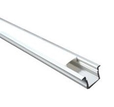 1 meter - 15mm inbouw - LED Profiel- aluminium - u-profiel