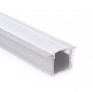 1 meter - 15mm inbouw - LED Profiel- aluminium - u-profiel