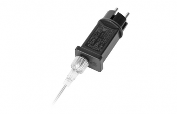 Led gordijn kerst - 5 meter - 33 strings - warm wit - 330 leds - Koppelbaar