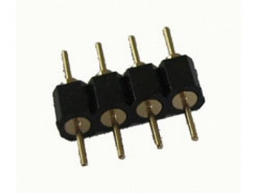 LED strip connector male-male RGB