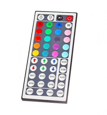 5 meter IP61 LED strip - RGB - Complete set - Multifunctionele afstandsbediening