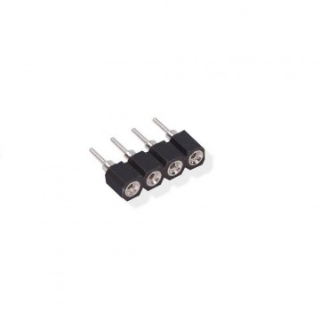 LED strip connector - 4-pin - Female to male - RGB
