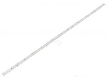 24 Volt rigide LED strip - Warm wit - 2835 SMD - 48cm - CRI80