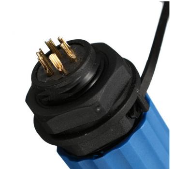 Male + socket - Waterdichte kabelverbinder - 6 aderig - IP68