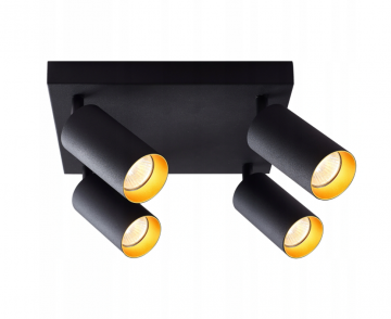 Opbouw plafondspot - 4 stuks - GU10 fitting - Verstelbaar