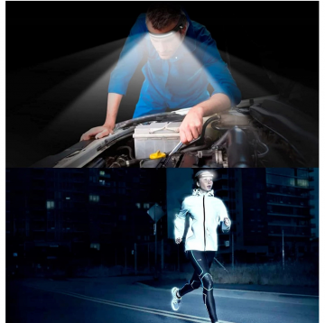 Oplaadbare LED hoofdlamp - 3W COB + 1W LED - Koud wit4 at 0513 pm 001