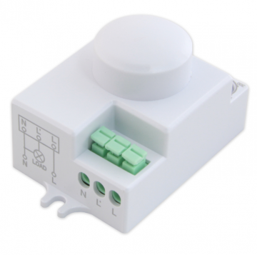 Microgolf bewegingssensor - 1200W - 8 meter bereik