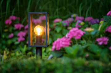 1x LED sokkel tuinlamp - 3,5 Watt - 12V - 68cm - Complete set