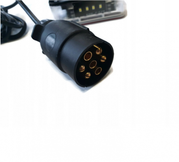LED achterlichtcombinatie - 2 x 10 LEDs - Met gevarendriehoek - Magnetisch