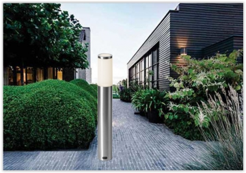 2x LED tuinpaal - 1 Watt - 12V - 600mm - complete set