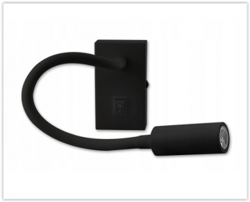 LED leeslamp - 3W - 150 Lumen - Zwart