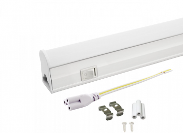 T5 LED lamp - 60cm - 9W - Warm wit - Met schakelaar - Koppelbaar