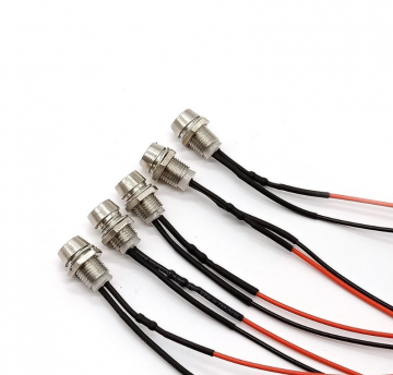 Mini LED spotverlichting - Oranje - 10mm - 12/24V