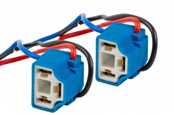 H4 fitting hoek - 3 polig - Keramisch - 12/24V - Per 2 stuks