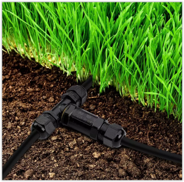 T-splitter met kroonsteentje - Premium - IP68 waterdicht