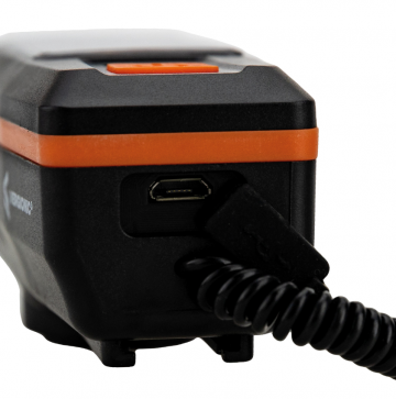 LED fietslamp - Met fietsbel - Solar + USB - 300 Lumen