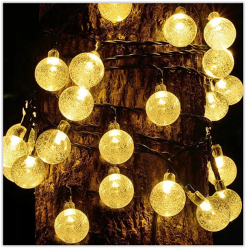 Kerst slinger solar - 20 LEDs - 485cm