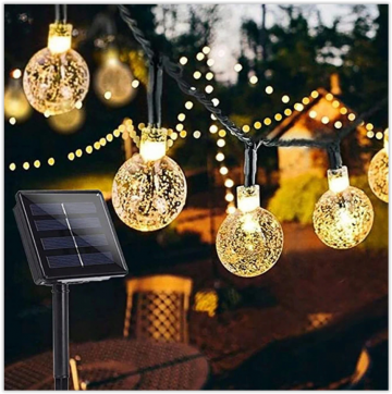 Kerst slinger solar - 20 LEDs - 485cm