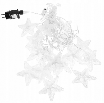 LED kerst lichtgordijn - 5,5 meter - Warm wit - 136 LED