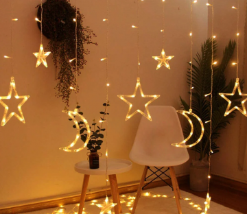 LED kerst lichtgordijn - 3 meter - 120 LEDs - Koppelbaar