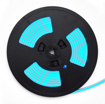 LED NEON - ijsblauw - 6x12mm - 120 led/m - 12V - 5 meter