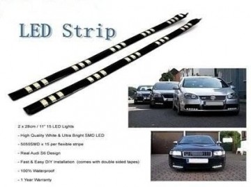 2x LED strip Wit - 30cm ledstrings