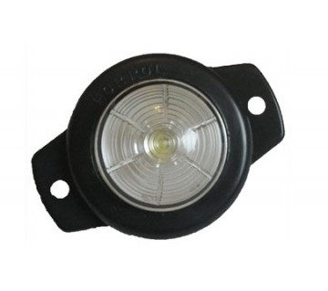 LED markerings lamp WIT - 12/24V - E-keurmerk