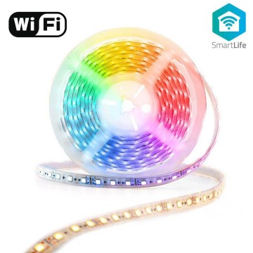 WIFI Slimme ledstrip - Kleur en Warm tot Koud wit - SmartLife
