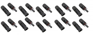MC4 connector Male + Female - Zonnepaneel - 10 stuks