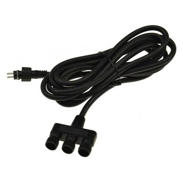 9x LED grond spot - 12V - 9x1 watt - complete set