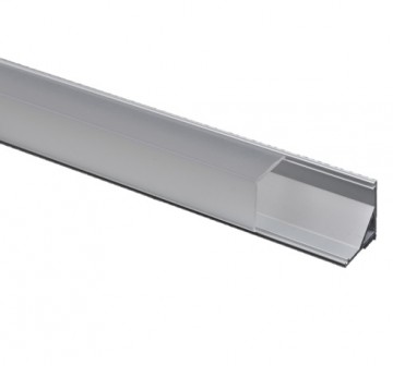 1 meter - hoek - LED profiel - aluminium