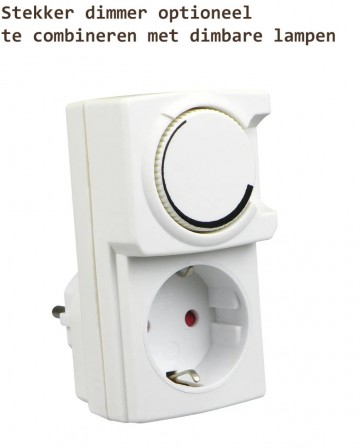 Stekker dimmer prikkabel 1