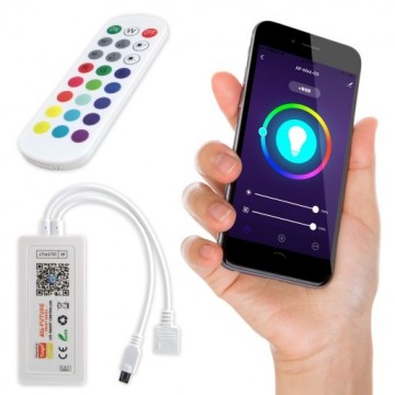 TUYA Smart RGB controller - 5 tot 24V - Met afstandsbediening