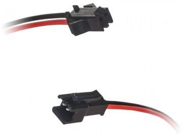 JST kabel connector - 2 aderig - Male + female