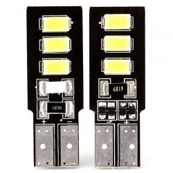 CANBUS T10 LED 6-SMD 5630 double side lamp 12v (error free)