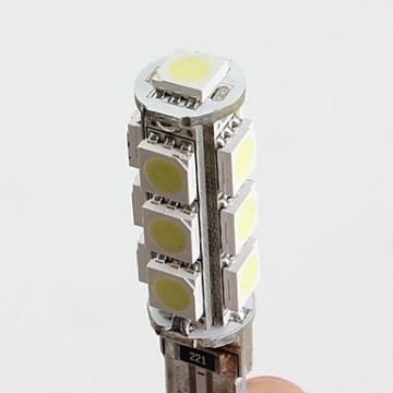 CANBUS T10 LED 13-SMD 5050 - 12V interieur lamp (error free)