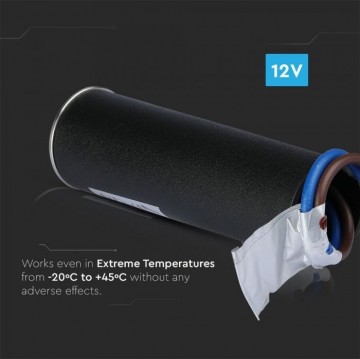 Inbouw grondspot 27mm - 12 Volt tuin verlichting - warm wit - 0,5 Watt - IP67