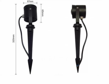 LED Tuin Spot 10W RGB - dimbaar